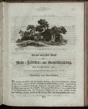 Ein und vierzigstes Stück. Prag den 8ten Oktober 1788.