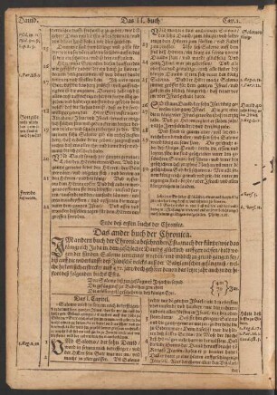 Das ander buch der Chronica.
