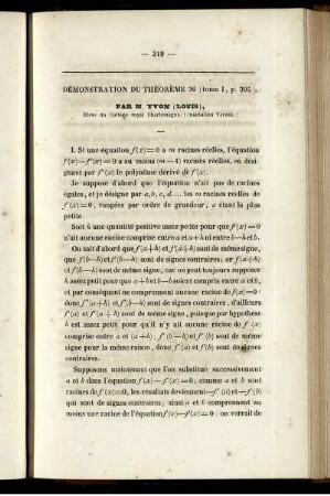 Démonstration du théorème 36.