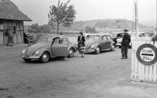 Neu Breisach, Neuf Brisach: VW am französischen Zoll