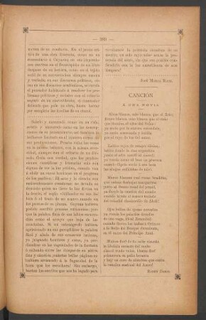 Canción á una novia
