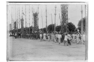 Festumzug : Bangkok. Festumzug zum Geburtstag König Rama V., 1908