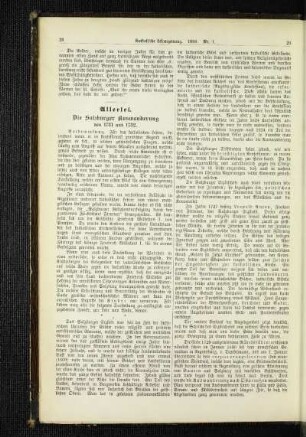¬Die¬ Salzburger Auswanderung von 1731 und 1732