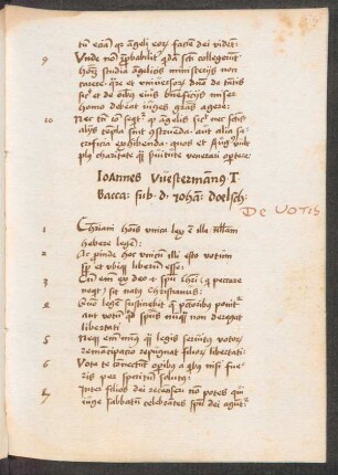 Thesen, vom 3. Januar 1522