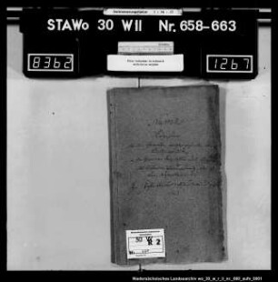Zivilstandsregister Salzdahlum (östl. Kanton Wolfenbüttel)