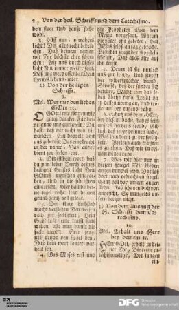 Von der Heiligen Schrifft.