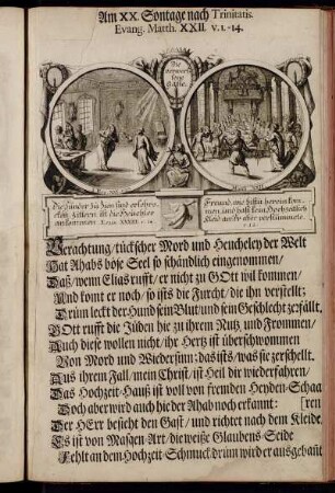 Am XX. Sontage nach Trinitatis. - Am XXVII. Sontage nach Trinitatis.