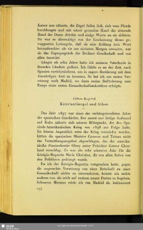 Elftes Kapitel: Konstantinopel und Athen
