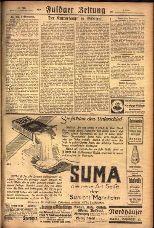 Zweite Ausgabe vom Samstag, den 06. November 1926.