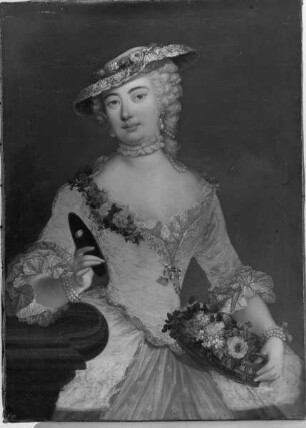 Bildnis der Prinzesin Amalie Marie, Tochter des Landgrafen Wilhelm VIII.