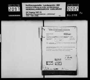 Feibel, Leopold, Fa. Greiling & Co., Felina-Miederfabrik Frankfurt/Main -Fragment-