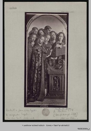 Genter Altar / : Die singenden Engel
