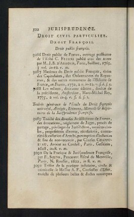 502-560, Droit Civil Particulier