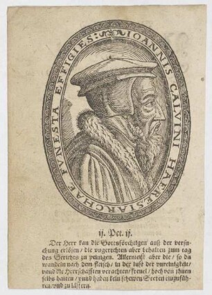 Bildnis des Ioannes Calvini