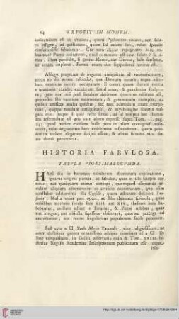 Historia fabulosa