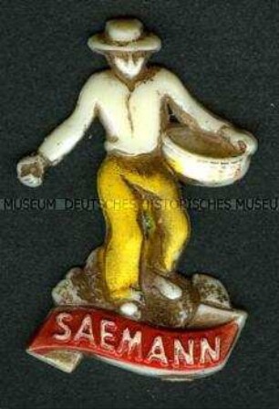 WHW-Abzeichen, Steirische Berufe: Saemann, Straßensammlung im Gau 31 Steiermark von Januar 1942