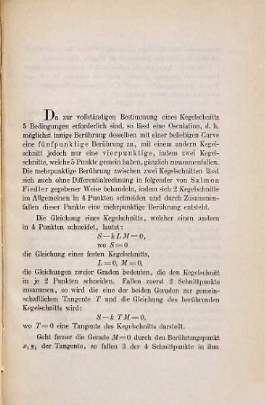 Mehrpunktige Berührung eines Kreises mit Kegelschnitten : Inaug.-Diss.