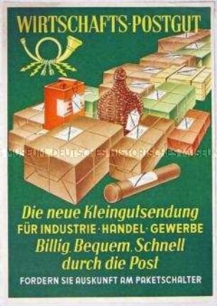 Werbeschrift der Deutschen Post der DDR