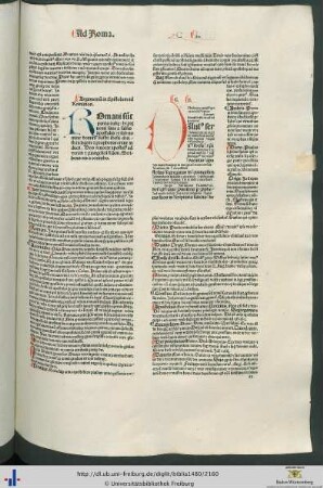 Argumentum in Epistolam ad Romanos