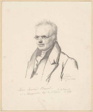 Bildnis Brunel, Marc Isambard (1769-1849), Ingenieur