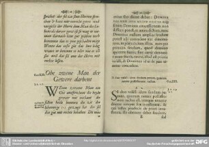 Cap. XIII. Obe zwene Man der Gewere darbent