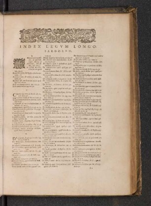 Index Legum Longobardorum.