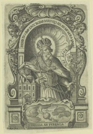 Bildnis des Henr. IV Boiar.