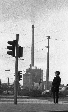 Städtisches Elektrizitäts- und Fernheizwerk am Rheinhafen.