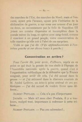 Concentration en arrière?