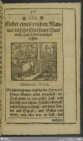 LIII. Gebet eines Mannes