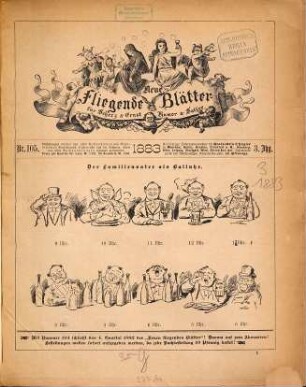 Neue fliegende Blätter für Scherz & Ernst, Humor & Satyre. 3. 1883