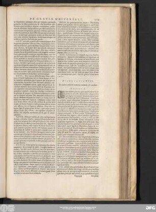 Disputatio VII. De Liberi arbitrii nomine, naturâ, & viribus.