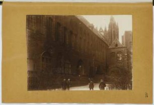 Nikolaikirche, Stralsund: Ansicht (aus: Skizzen- und Fotoalbum 17)