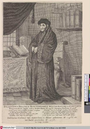Desiderius Erasmus Rotterdamus Restaurator Latinitatis