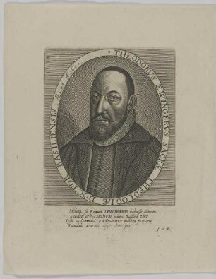 Bildnis des Theodorus Zwingerus