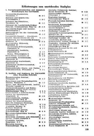 Erläuterungen zum umstehenden Stadtplan