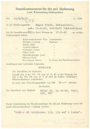 Beyer, Fritz