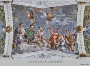 Villa Barbaro; Stanza dell'Amore Coniugale : Tribunale dell'Amore