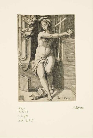 Fides, Blatt 1 der Folge "Tugenden"