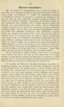Während des Waffenstillstandes