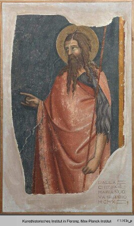 Johannes der Täufer - Fragment mit Johannes d. T.