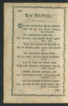 Die Rückkehr.