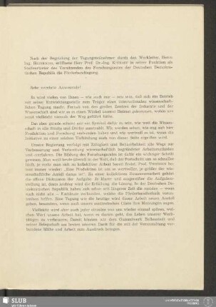 Begrüßung