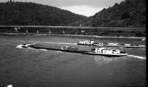 Unkel: Rhein, vom Hotel aus