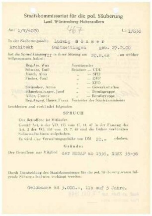 Gonser, Ludwig