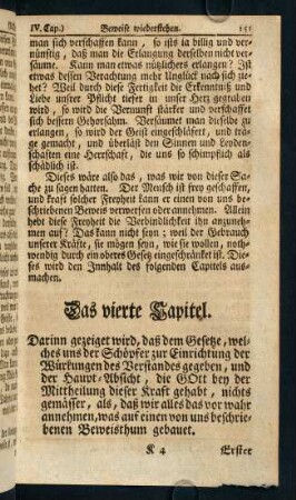 151-156, Das vierte Capitel