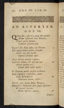 134-147, Ode VII.; Remarques; Notes