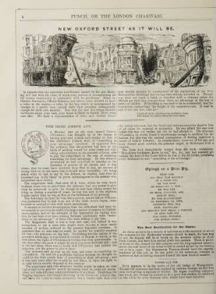 New Oxford Street as it will be; The Irish Joseph Ady