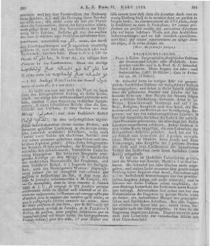 Schnabel, G. N.: Geographisch-Statistisches Tableau der Staaten und Länder Aller Welttheile. Prag: Calve [1828]