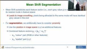 Region Segmentation I - Part II